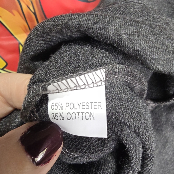 Owl Reading Cotton Poly Blend Sweatshirt - Large - Lilicloth - Picture 4 of 5